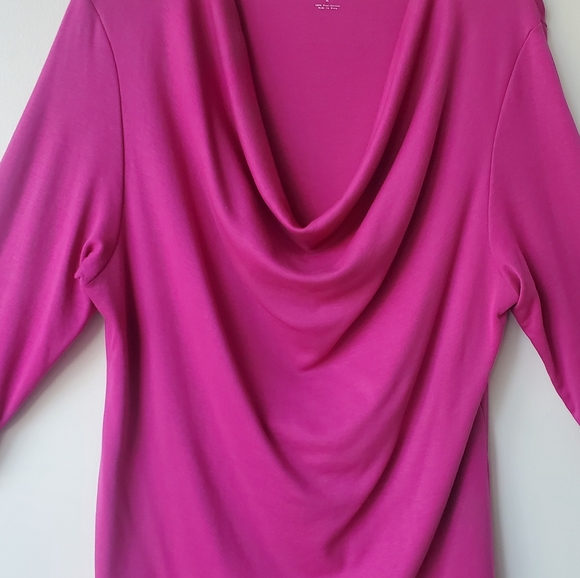 Orvis Drape Neck Top - Picture 3 of 10